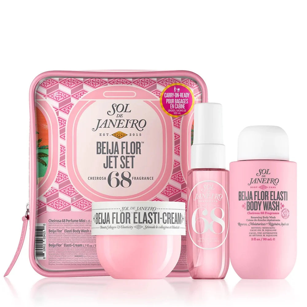 Sol de Janeiro Perfume Mist & Body Care Gift Set (62, 68, 59, 40 Options) | 30ml Mist, 90ml Shower Oil & 50ml Body Butter