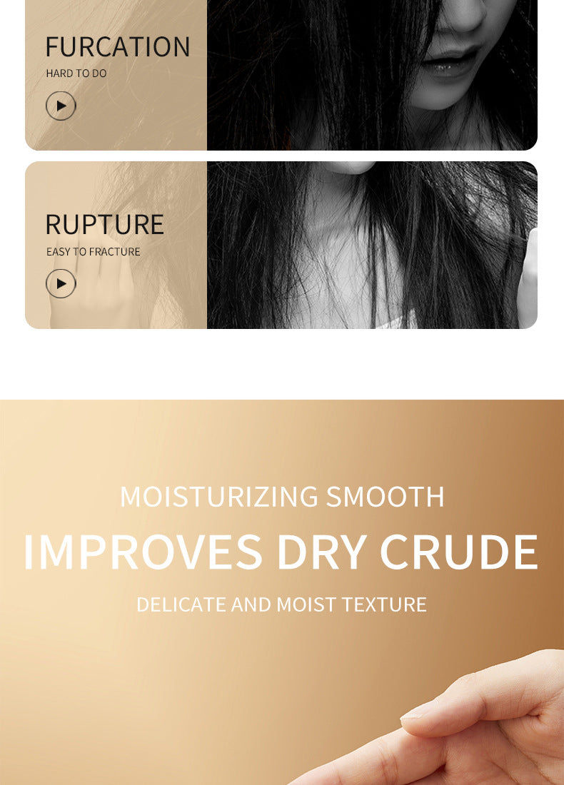 Ginger Keratin Hair Treatment Mask – Fast-Acting Restorative Cream for Soft & Shiny Hair