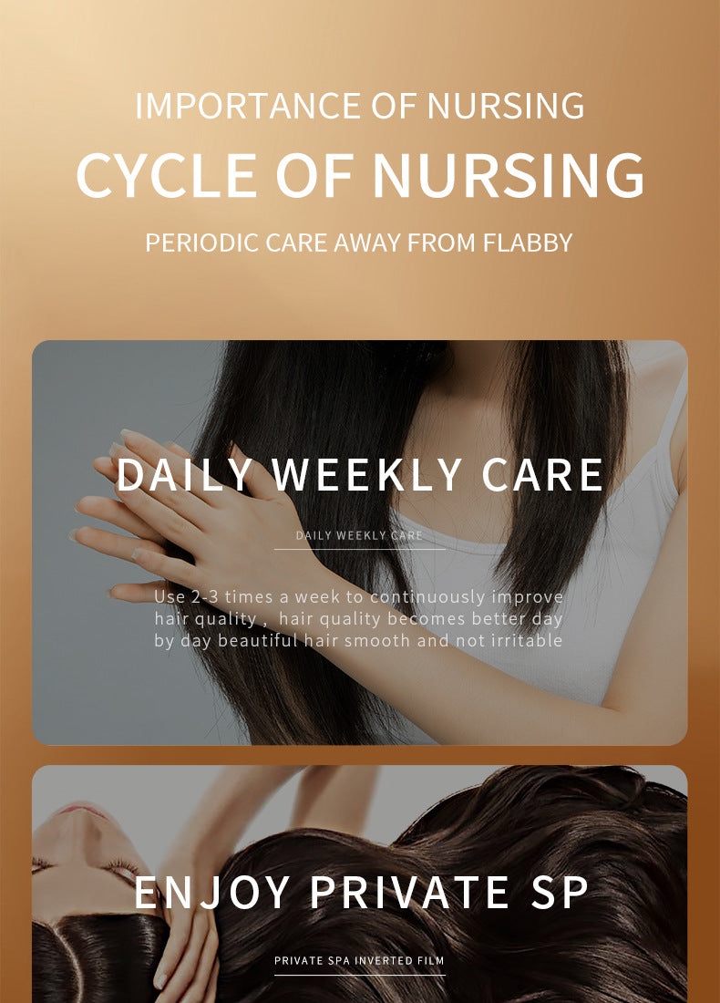 Ginger Keratin Hair Treatment Mask – Fast-Acting Restorative Cream for Soft & Shiny Hair