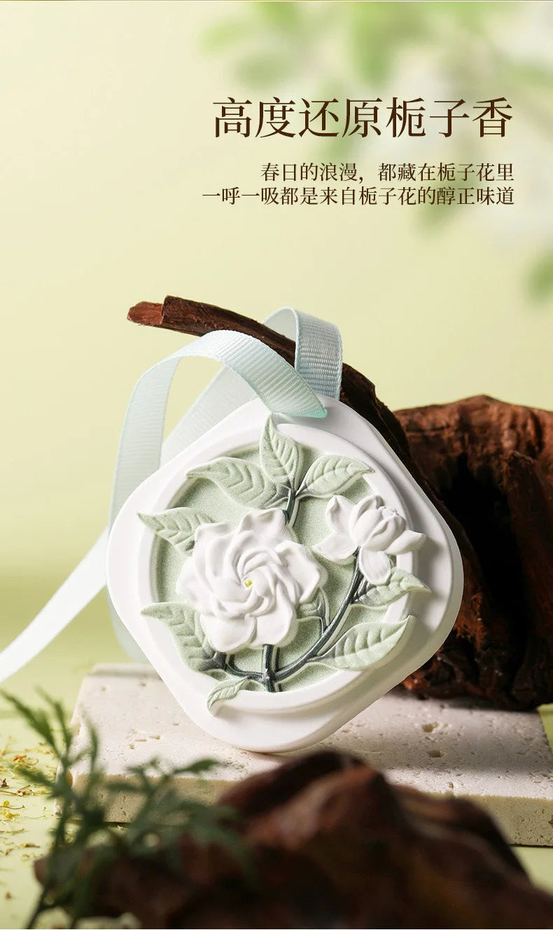 Minimalist Hanging Fragrance Diffuser | Air Freshener Pendant for Car, Closet & Home