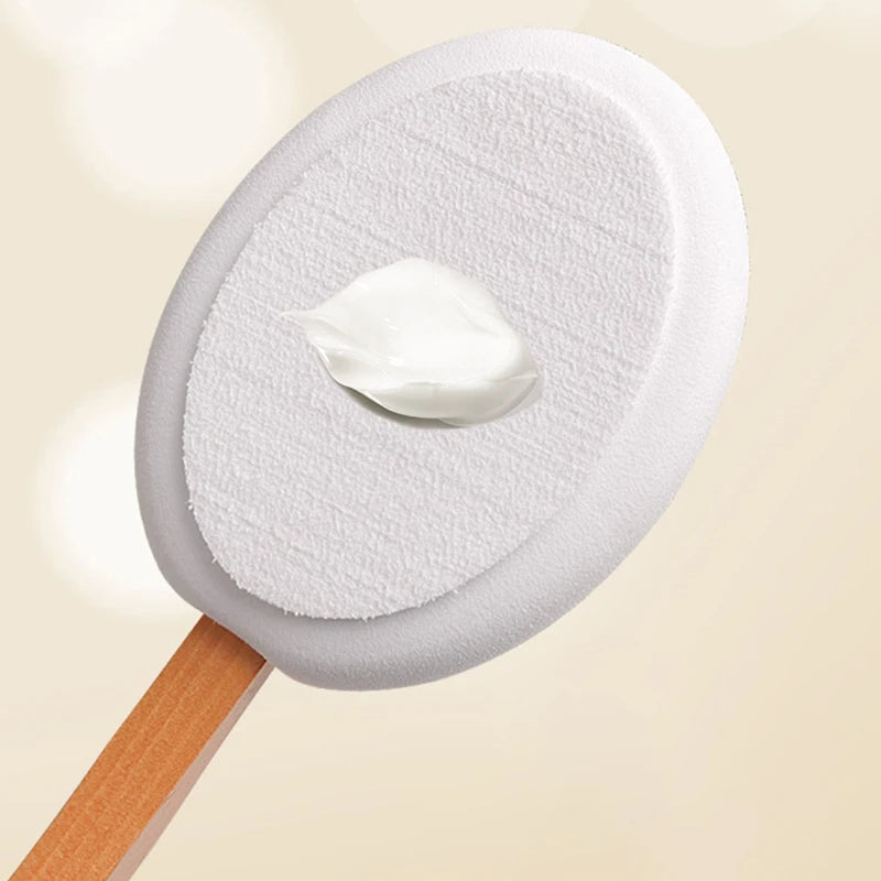Premium Ergonomic Wooden Back Lotion Applicator  Easy Reach Applicator Wand for Back & Legs