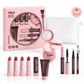 9-Piece All-In-One Complete Makeup Gift Set | Full Face Travel Beauty Box with Lipstick & Mascara