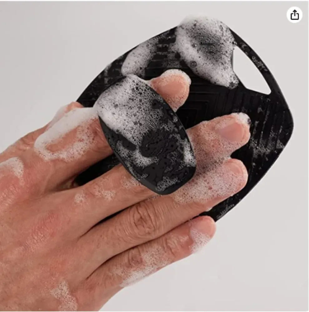 Gentle Exfoliating Silicone Body Scrubber – The Easy-Clean Spa Brush for Smoother, Radiant Skin