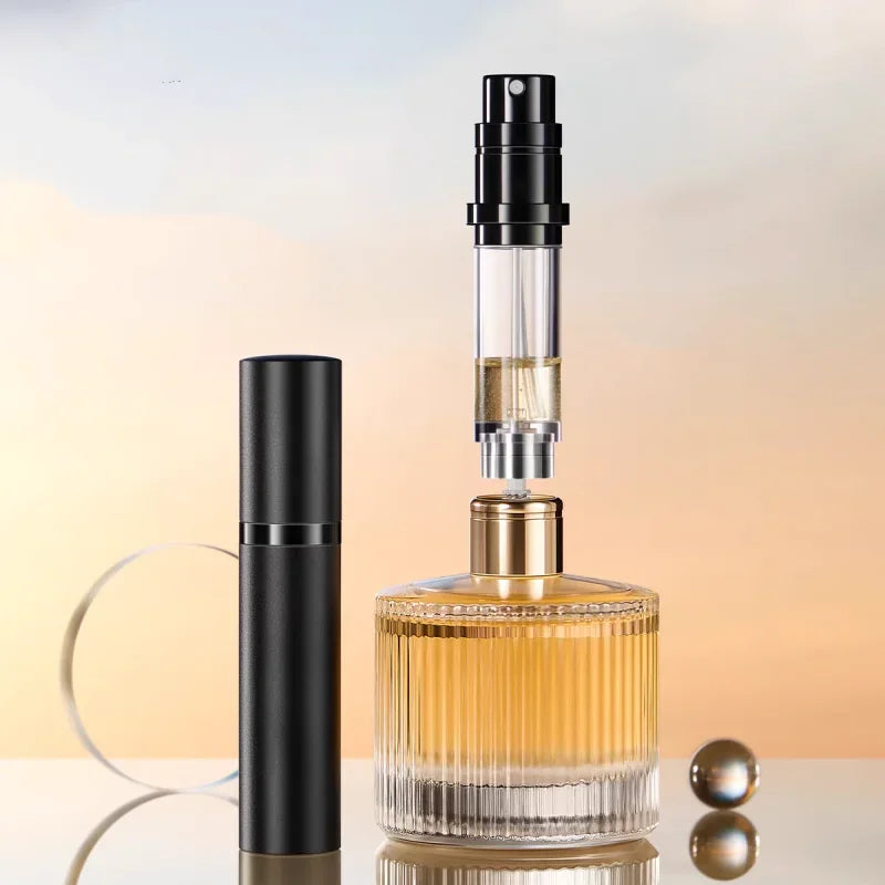 5ml Mini Portable Bottom-Fill Refillable Perfume Atomizer | Travel Spray Bottle
