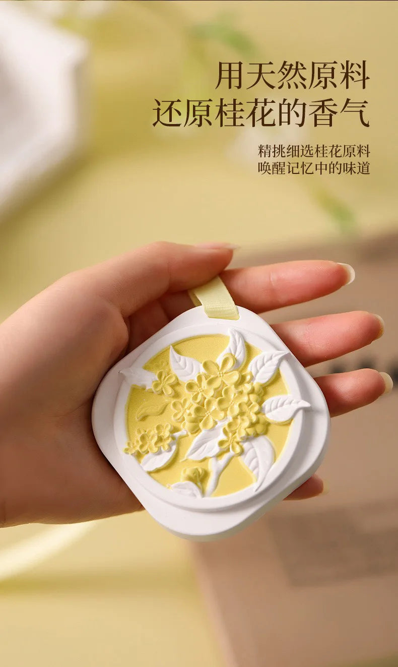 Minimalist Hanging Fragrance Diffuser | Air Freshener Pendant for Car, Closet & Home