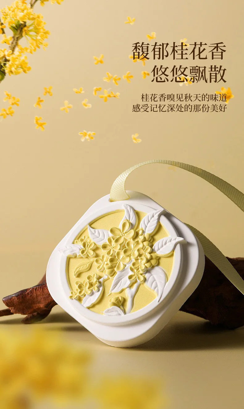 Minimalist Hanging Fragrance Diffuser | Air Freshener Pendant for Car, Closet & Home
