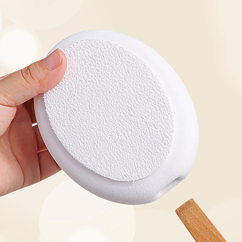Premium Ergonomic Wooden Back Lotion Applicator  Easy Reach Applicator Wand for Back & Legs