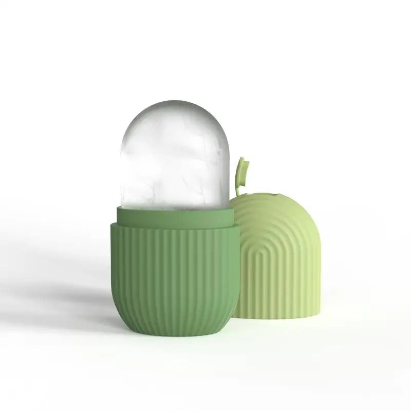 Silicone Ice Facial Roller for Reusable Skincare Treatment