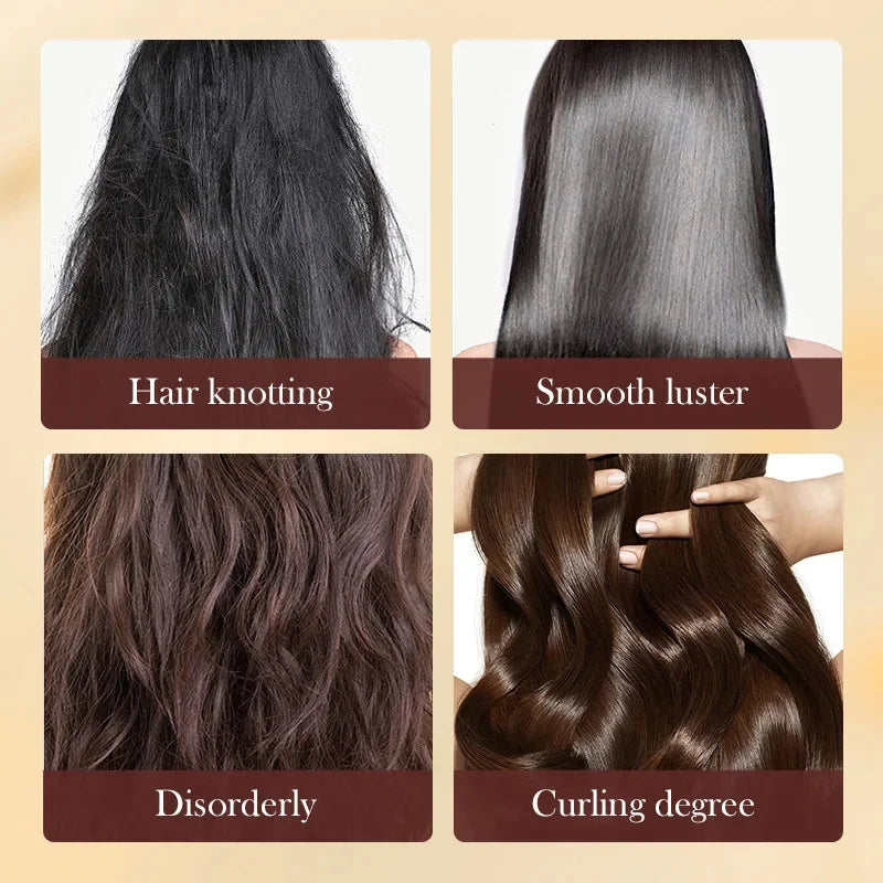 Ginger Keratin Hair Treatment Mask – Fast-Acting Restorative Cream for Soft & Shiny Hair