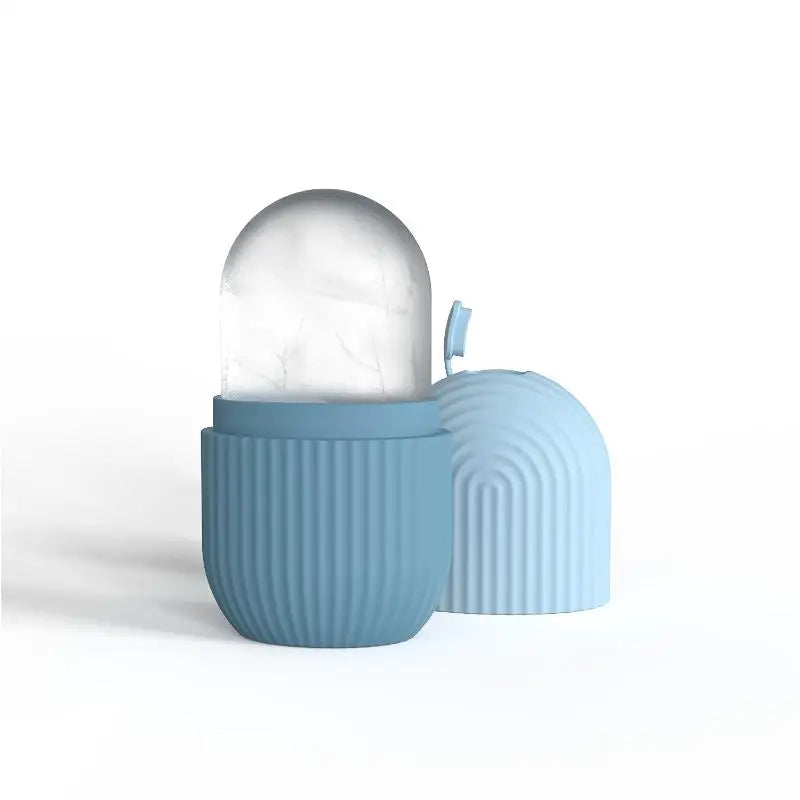 Silicone Ice Facial Roller for Reusable Skincare Treatment