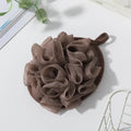 Ergonomic PE Bath Scrubber Sponge Deep Cleansing & Exfoliating Body Mesh Scrubber for Smooth Skin