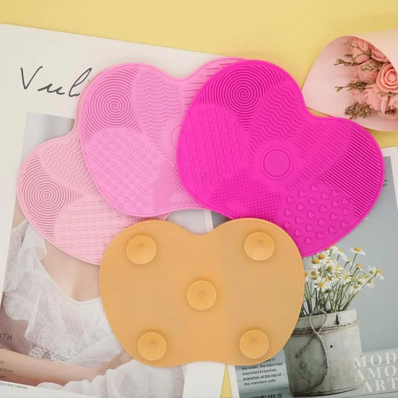 Colorful Silicone Makeup Brush Cleaner Mat