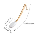 Premium Ergonomic Wooden Back Lotion Applicator  Easy Reach Applicator Wand for Back & Legs
