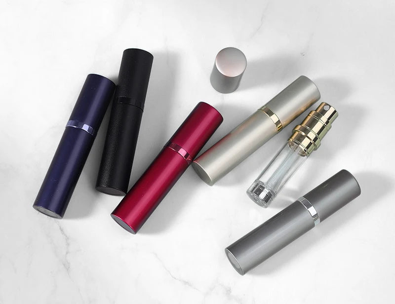 5ml Mini Portable Bottom-Fill Refillable Perfume Atomizer | Travel Spray Bottle