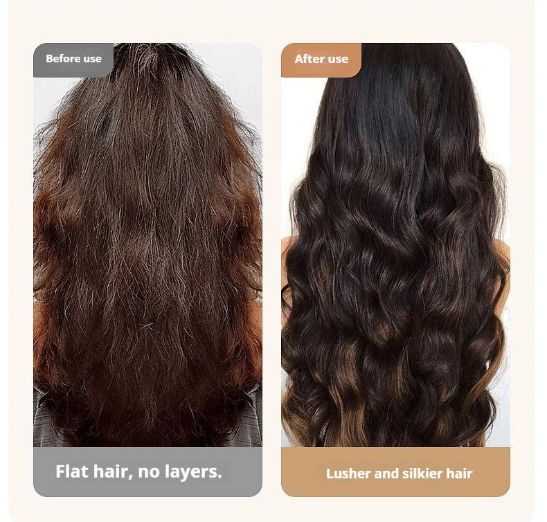 Professional Automatic Ceramic Hair Curler Wand with LED Display | Fast-Curling Long Barrel Iron