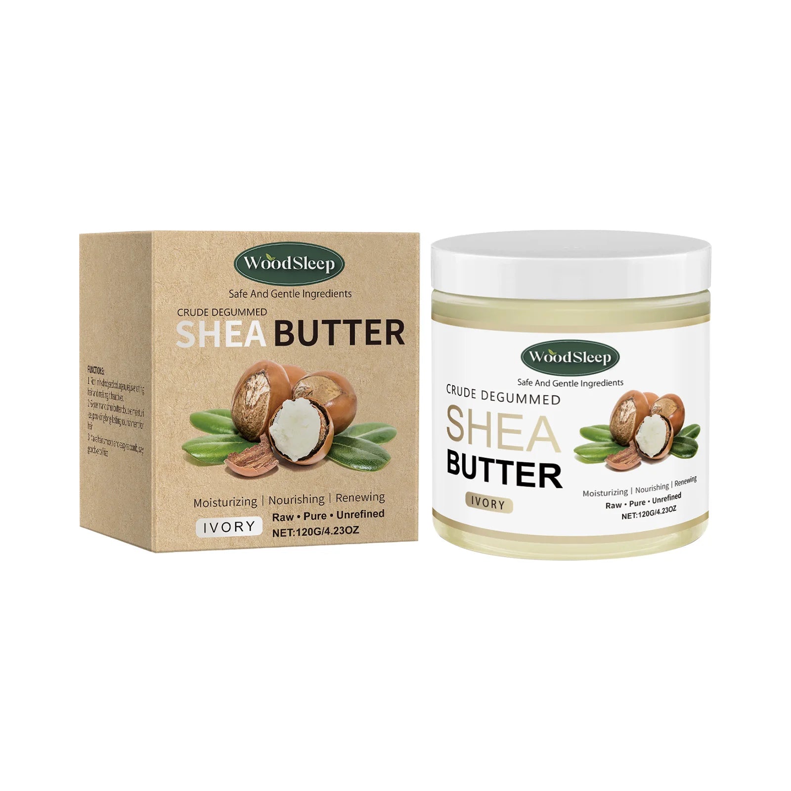 Shea Butter Multi-Purpose Nourishing Cream – Deep Hydration for Face, Hands & Body (120g)
