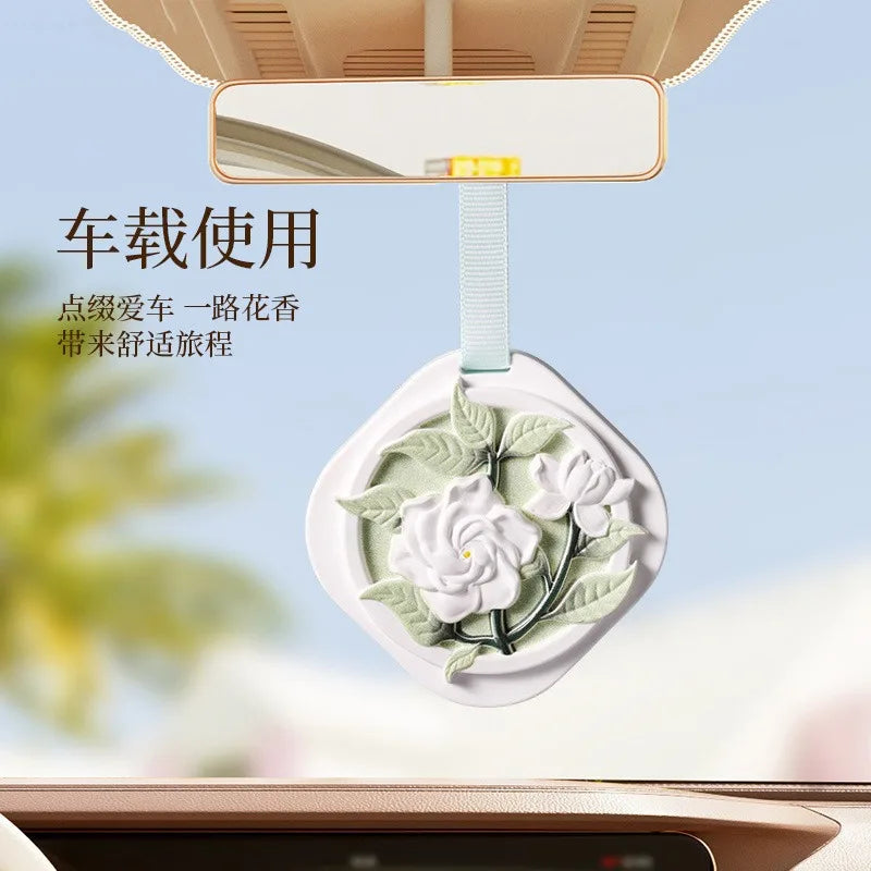 Minimalist Hanging Fragrance Diffuser | Air Freshener Pendant for Car, Closet & Home