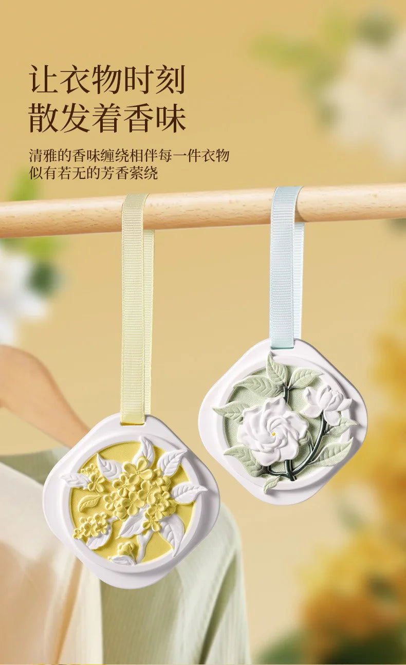 Minimalist Hanging Fragrance Diffuser | Air Freshener Pendant for Car, Closet & Home