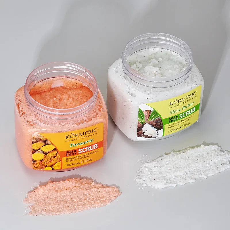 Turmeric Deep Cleansing Facial & Body Scrub Cream – Moisturizing Exfoliant (Unisex)