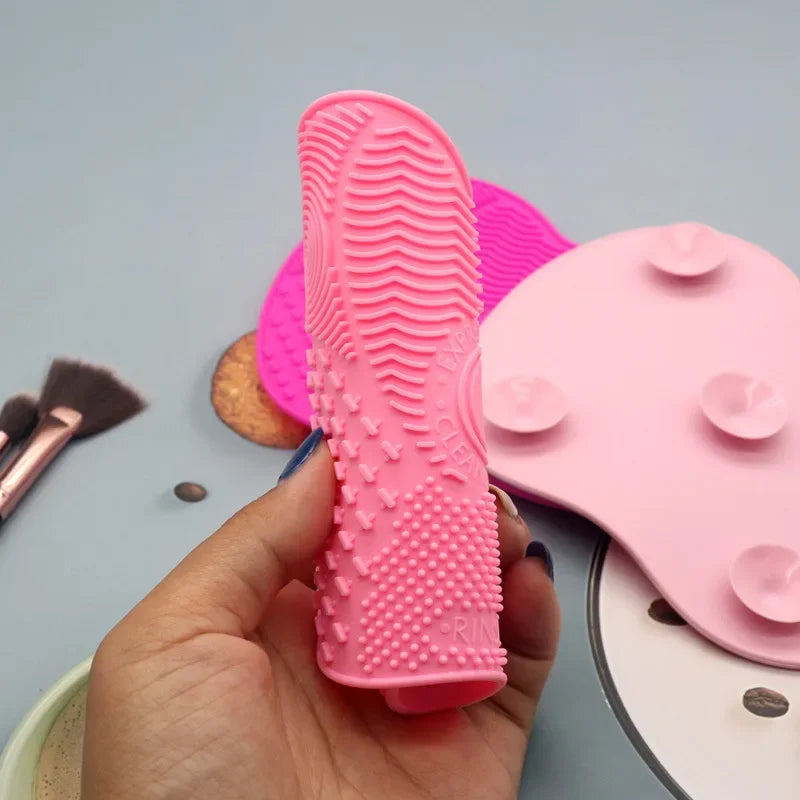 Colorful Silicone Makeup Brush Cleaner Mat