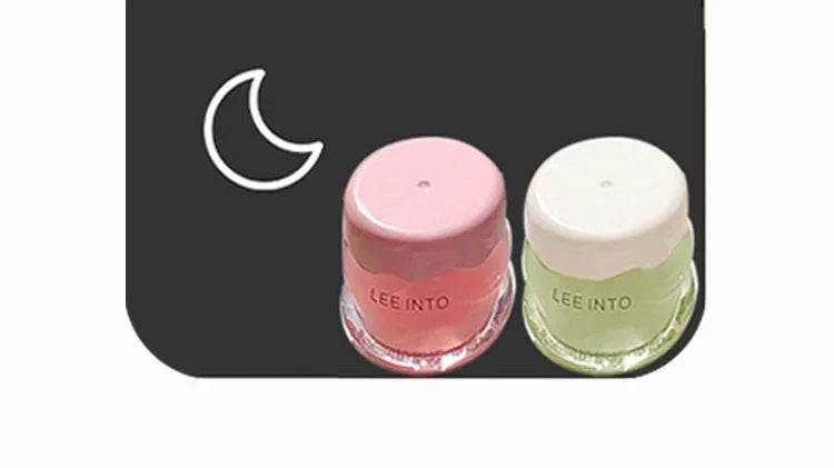 2Pcs Crystal Glass Lip Gloss & Hydrating Lip Mask Set – Non-Sticky Plumping Lip Care Duo