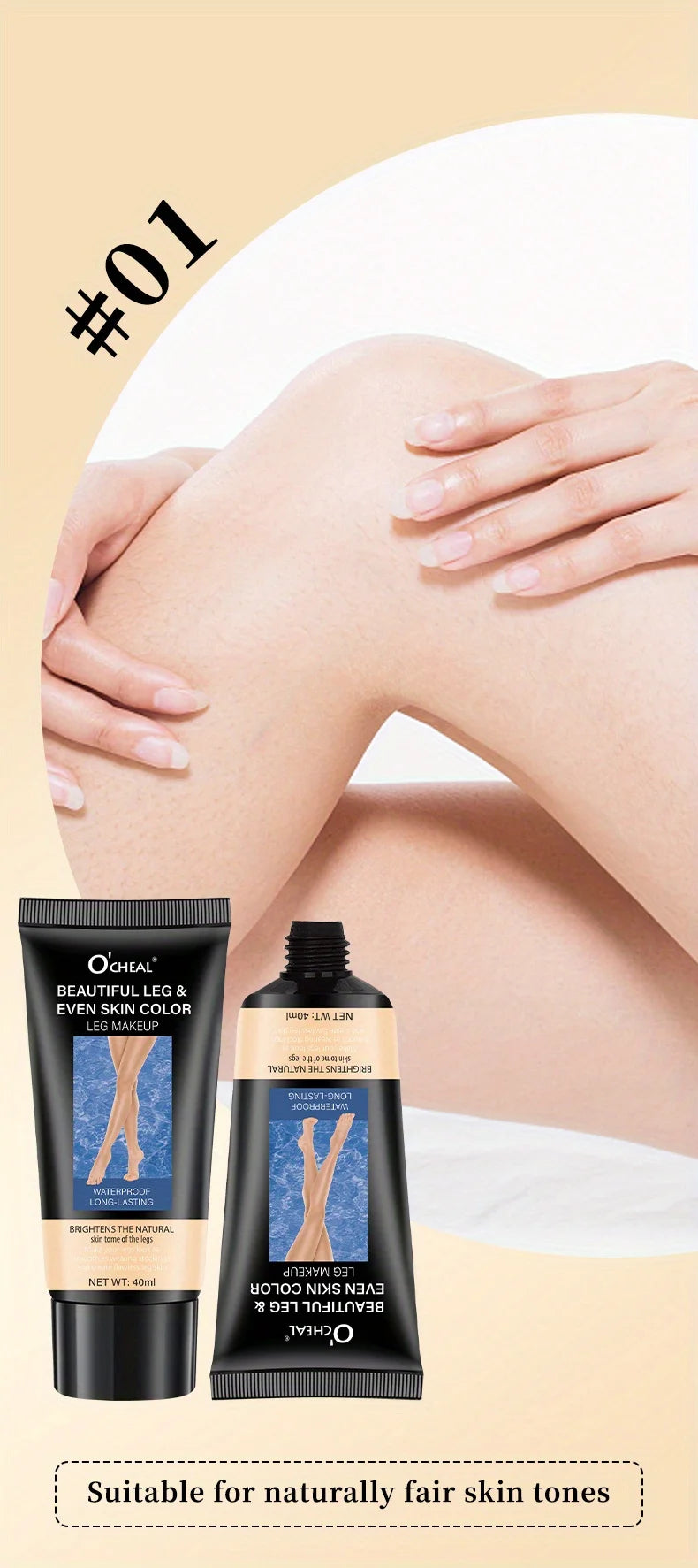 Full Coverage Waterproof Body Concealer Cream – Instant Flawless Skin, Tattoo & Blemish Cover for All Skin Types