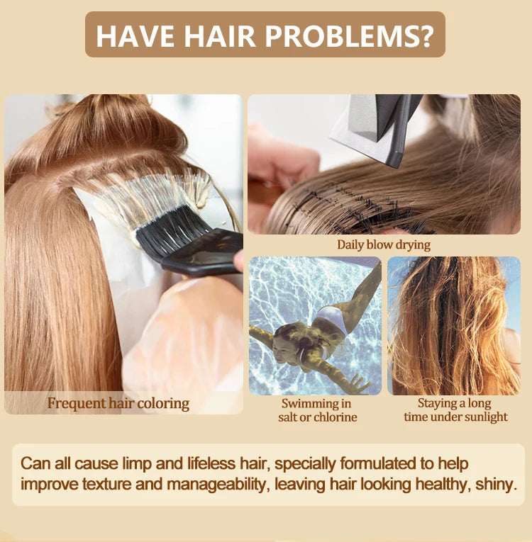120ml Magical Keratin & Argan Oil Hair Mask – 5-Second Hydrating Treatment for Damaged Hair