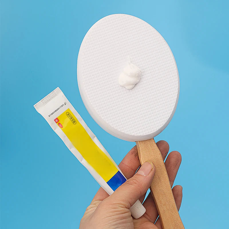 Premium Ergonomic Wooden Back Lotion Applicator  Easy Reach Applicator Wand for Back & Legs