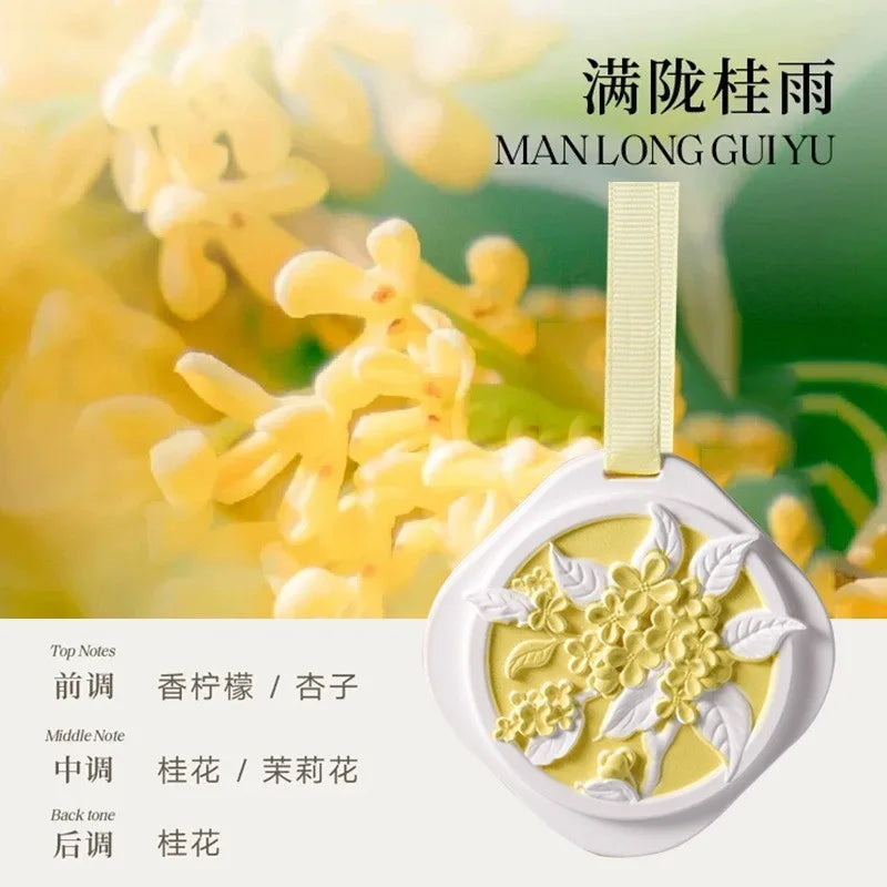 Minimalist Hanging Fragrance Diffuser | Air Freshener Pendant for Car, Closet & Home