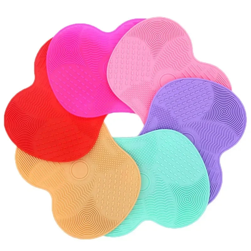 Colorful Silicone Makeup Brush Cleaner Mat