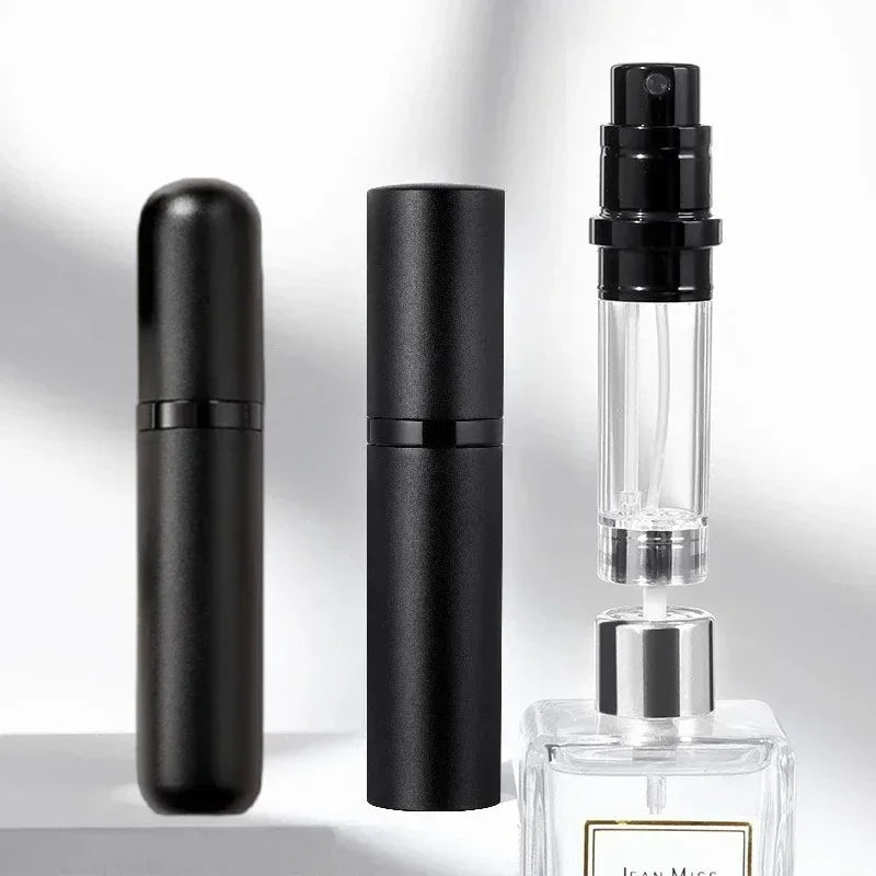 5ml Mini Portable Bottom-Fill Refillable Perfume Atomizer | Travel Spray Bottle
