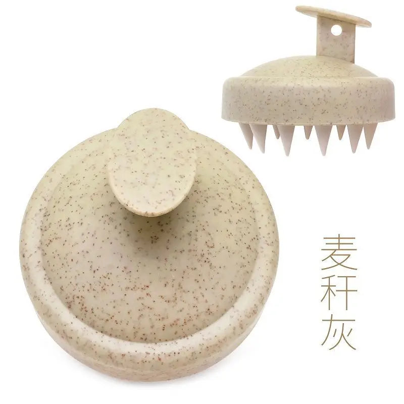 Soft Silicone Scalp & Body Massager – Deep Cleansing Shower Scrubber with Easy-Grip Handle