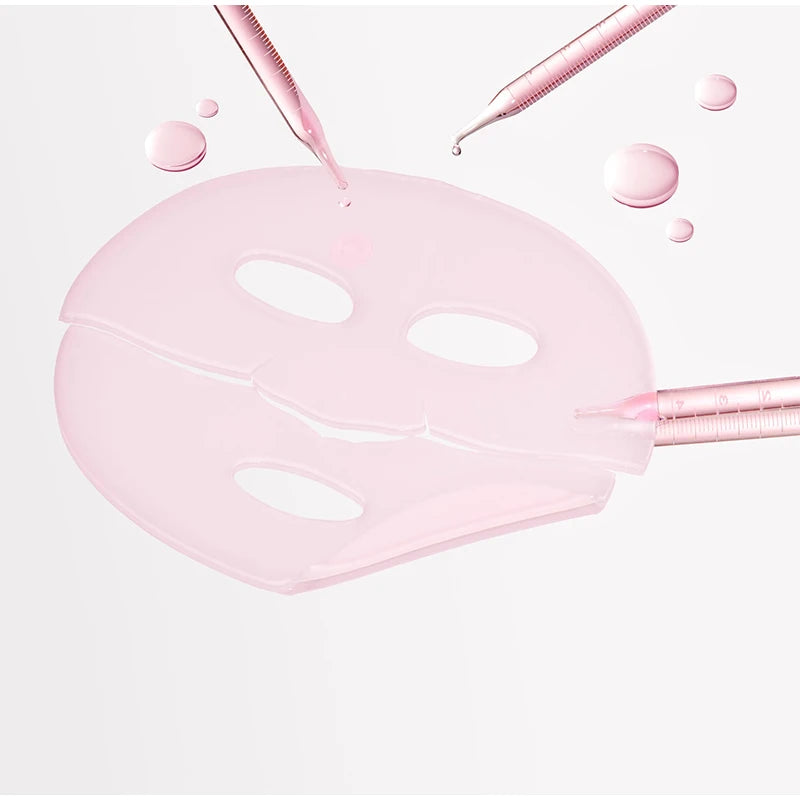 Pink Salmon Powder Collagen Hydrogel Mask – Deep Hydration & Firming Anti-Aging Care