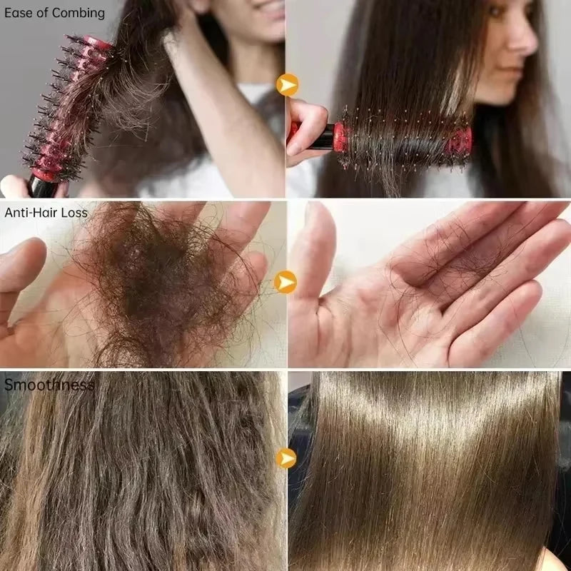 Ginger Keratin Hair Treatment Mask – Fast-Acting Restorative Cream for Soft & Shiny Hair