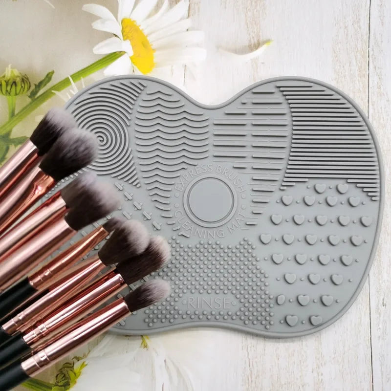 Colorful Silicone Makeup Brush Cleaner Mat