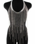 Elegant Round Body Chain Necklace – Stylish Fashion Clothing Accessory for Parties & Events