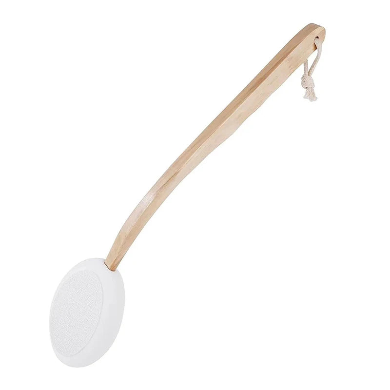 Premium Ergonomic Wooden Back Lotion Applicator  Easy Reach Applicator Wand for Back & Legs