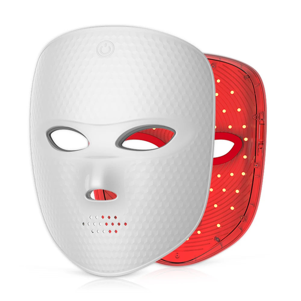 Wireless 7-Color LED Light Therapy Face Mask | Photon Skin Rejuvenation Tool