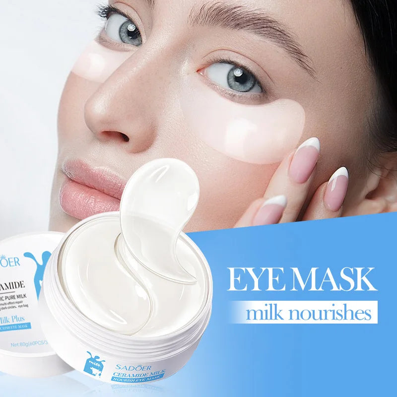240Pcs (120 Pairs) Collagen Gel Eye Patches | Hyaluronic Acid, Gold, Seaweed & Cucumber