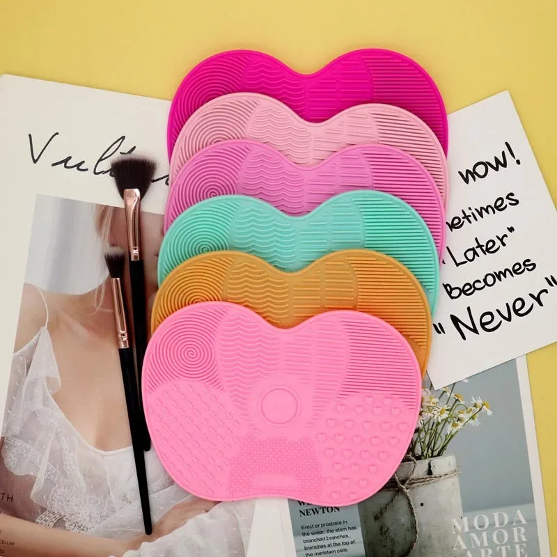 Colorful Silicone Makeup Brush Cleaner Mat
