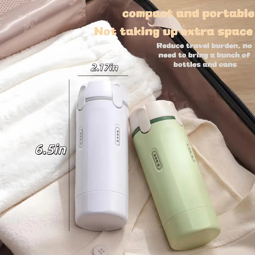 Portable Toiletries Container Set for Shampoo, Lotion & Soap (TSA Approved)