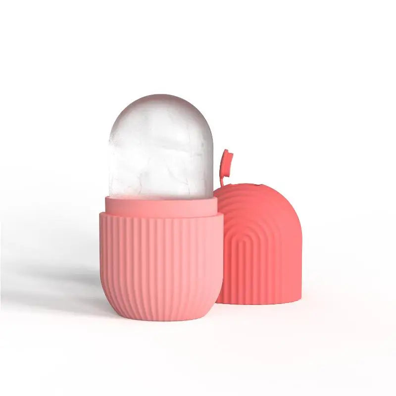 Silicone Ice Facial Roller for Reusable Skincare Treatment