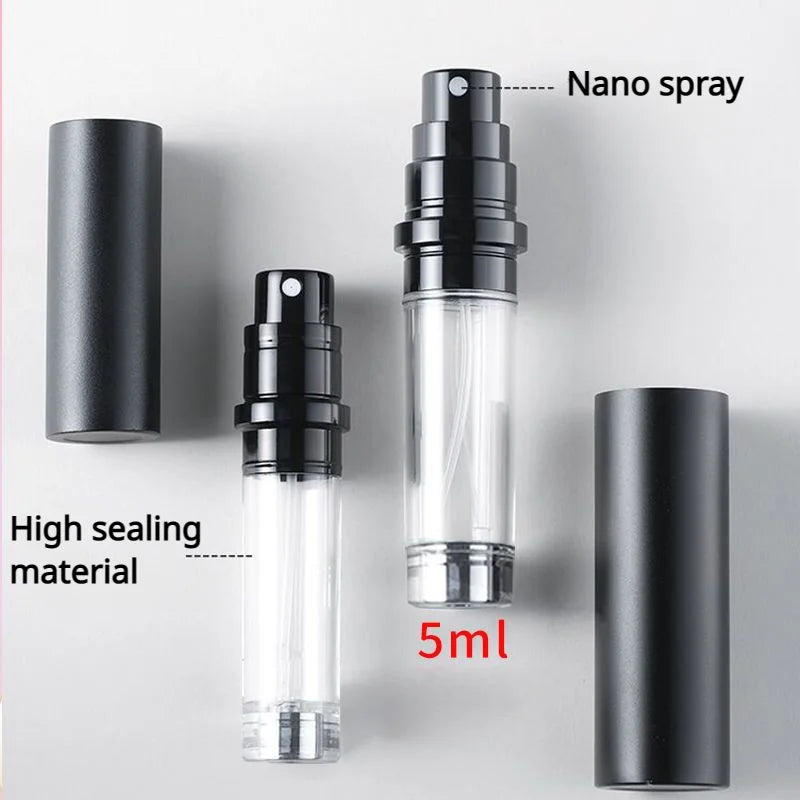 5ml Mini Portable Bottom-Fill Refillable Perfume Atomizer | Travel Spray Bottle