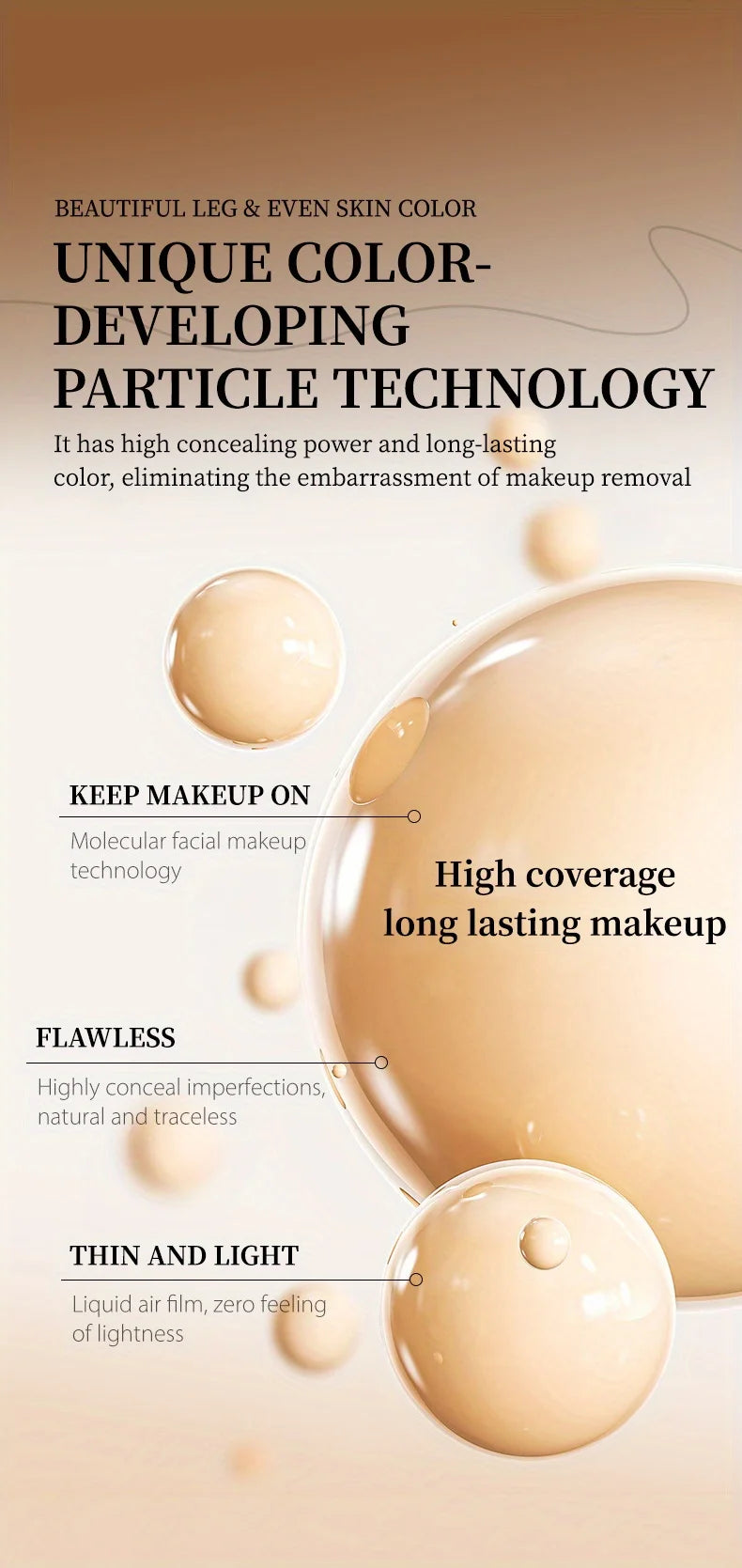 Full Coverage Waterproof Body Concealer Cream – Instant Flawless Skin, Tattoo & Blemish Cover for All Skin Types